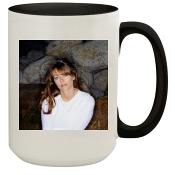 Elizabeth Hurley 15oz Colored Inner & Handle Mug