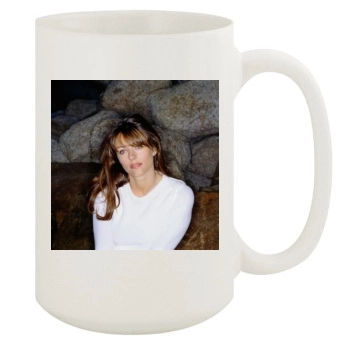 Elizabeth Hurley 15oz White Mug