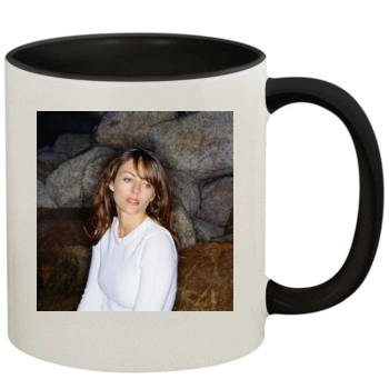 Elizabeth Hurley 11oz Colored Inner & Handle Mug