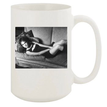 Elizabeth Hurley 15oz White Mug