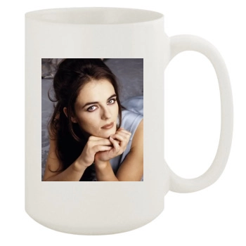 Elizabeth Hurley 15oz White Mug