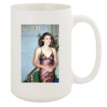 Elizabeth Hurley 15oz White Mug