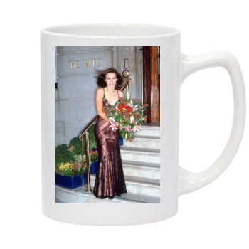 Elizabeth Hurley 14oz White Statesman Mug