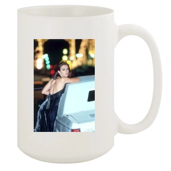 Elizabeth Hurley 15oz White Mug