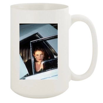 Elizabeth Hurley 15oz White Mug