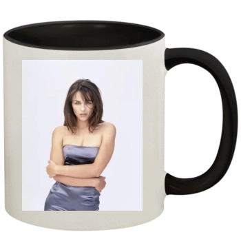 Elizabeth Hurley 11oz Colored Inner & Handle Mug