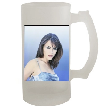 Elizabeth Hurley 16oz Frosted Beer Stein