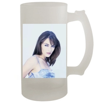 Elizabeth Hurley 16oz Frosted Beer Stein