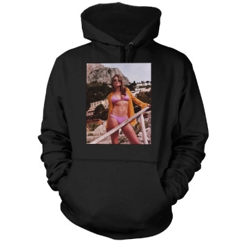 Elizabeth Hurley Mens Pullover Hoodie Sweatshirt