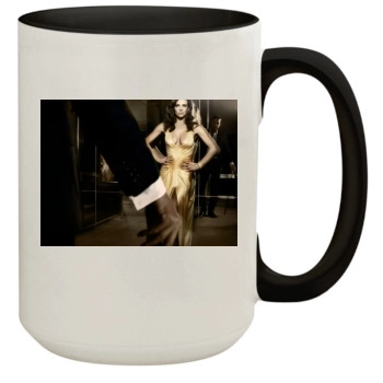 Elizabeth Hurley 15oz Colored Inner & Handle Mug