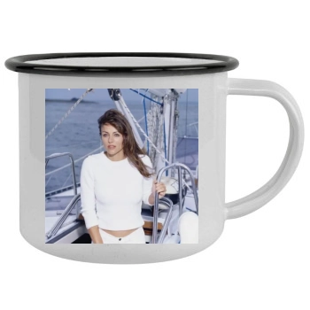 Elizabeth Hurley Camping Mug