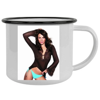 Elizabeth Hurley Camping Mug