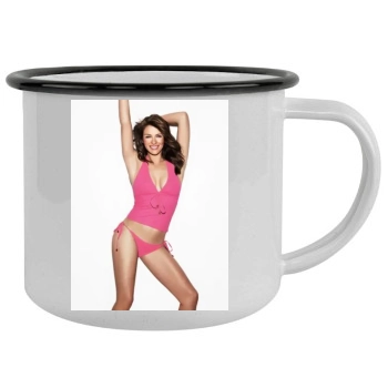 Elizabeth Hurley Camping Mug