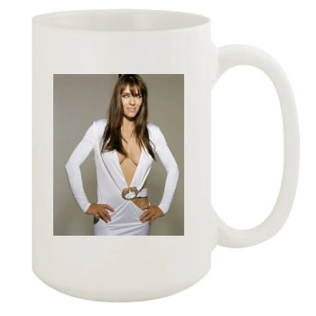 Elizabeth Hurley 15oz White Mug