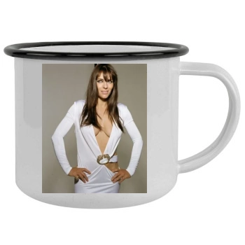 Elizabeth Hurley Camping Mug