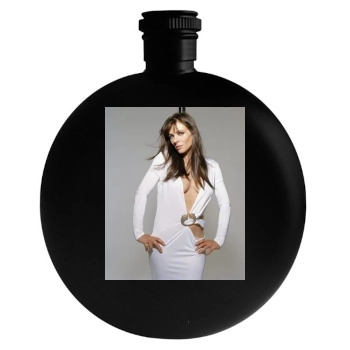 Elizabeth Hurley Round Flask