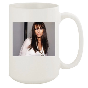 Elizabeth Hurley 15oz White Mug