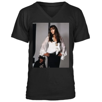 Elizabeth Hurley Men's V-Neck T-Shirt