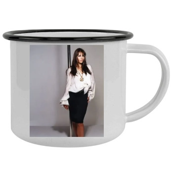 Elizabeth Hurley Camping Mug