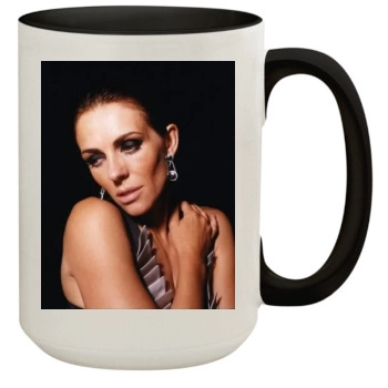 Elizabeth Hurley 15oz Colored Inner & Handle Mug