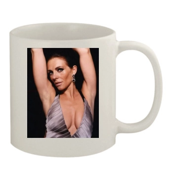 Elizabeth Hurley 11oz White Mug