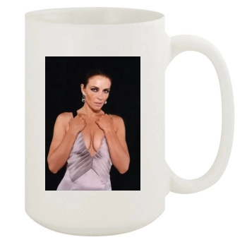 Elizabeth Hurley 15oz White Mug