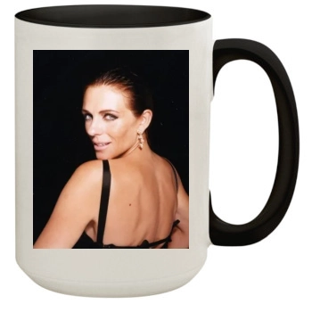 Elizabeth Hurley 15oz Colored Inner & Handle Mug