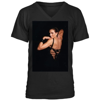 Elizabeth Hurley Men's V-Neck T-Shirt