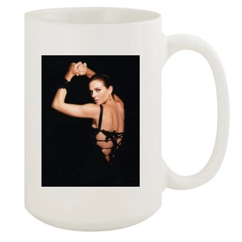 Elizabeth Hurley 15oz White Mug