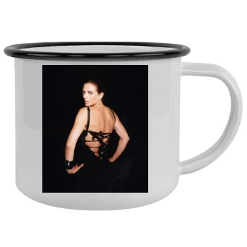 Elizabeth Hurley Camping Mug