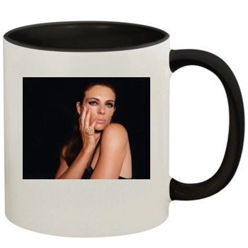 Elizabeth Hurley 11oz Colored Inner & Handle Mug