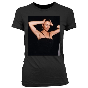 Elizabeth Hurley Women's Junior Cut Crewneck T-Shirt