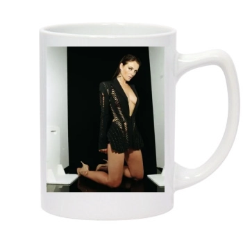 Elizabeth Hurley 14oz White Statesman Mug