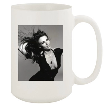 Elizabeth Hurley 15oz White Mug