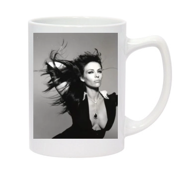 Elizabeth Hurley 14oz White Statesman Mug