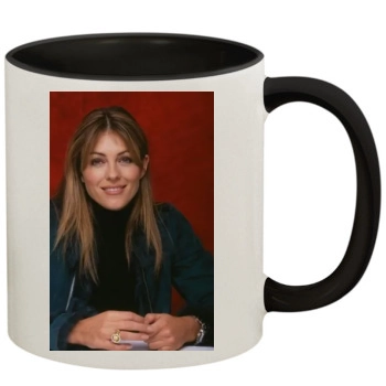 Elizabeth Hurley 11oz Colored Inner & Handle Mug