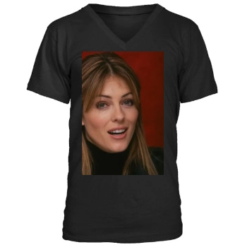 Elizabeth Hurley Men's V-Neck T-Shirt