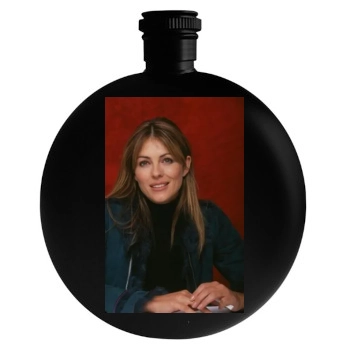 Elizabeth Hurley Round Flask