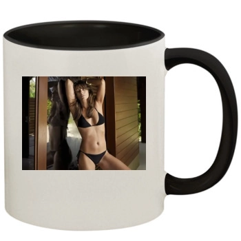 Elizabeth Hurley 11oz Colored Inner & Handle Mug