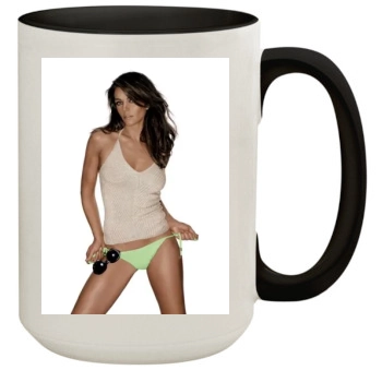 Elizabeth Hurley 15oz Colored Inner & Handle Mug