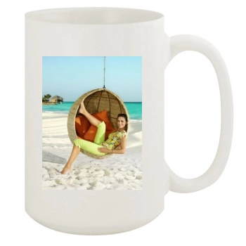 Elizabeth Hurley 15oz White Mug