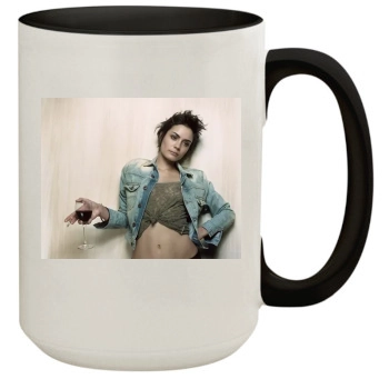 Shannyn Sossamon 15oz Colored Inner & Handle Mug