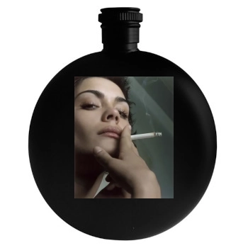 Shannyn Sossamon Round Flask