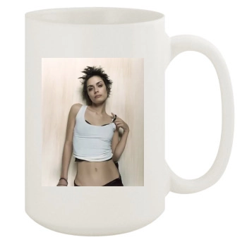 Shannyn Sossamon 15oz White Mug