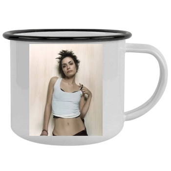 Shannyn Sossamon Camping Mug