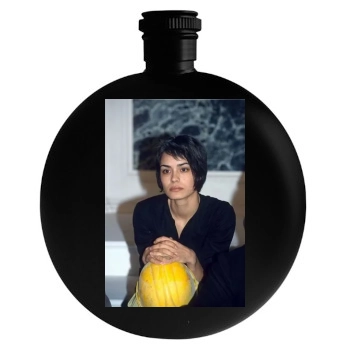 Shannyn Sossamon Round Flask