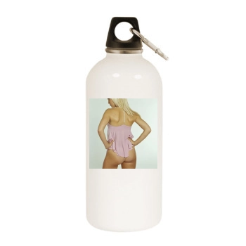 Shell Jubin White Water Bottle With Carabiner