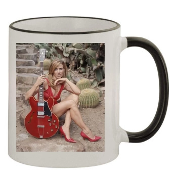 Sheryl Crow 11oz Colored Rim & Handle Mug