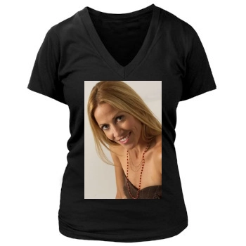 Sheryl Crow Women's Deep V-Neck TShirt