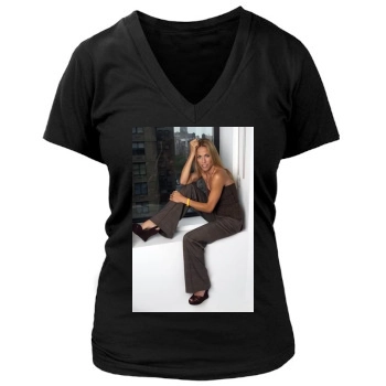 Sheryl Crow Women's Deep V-Neck TShirt